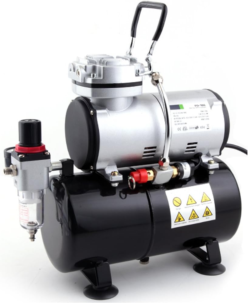 Kit Fengda FD-186K (Compresor con Calderín 3L + Aerógrafo BD-130)